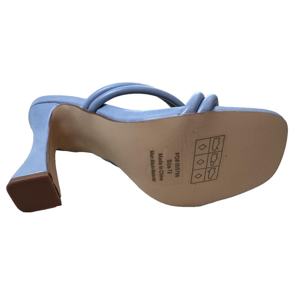 Journee Collection Louise Shoes Womens Size 7.5 Slip On Strappy Heels Sandals - Picture 9 of 12